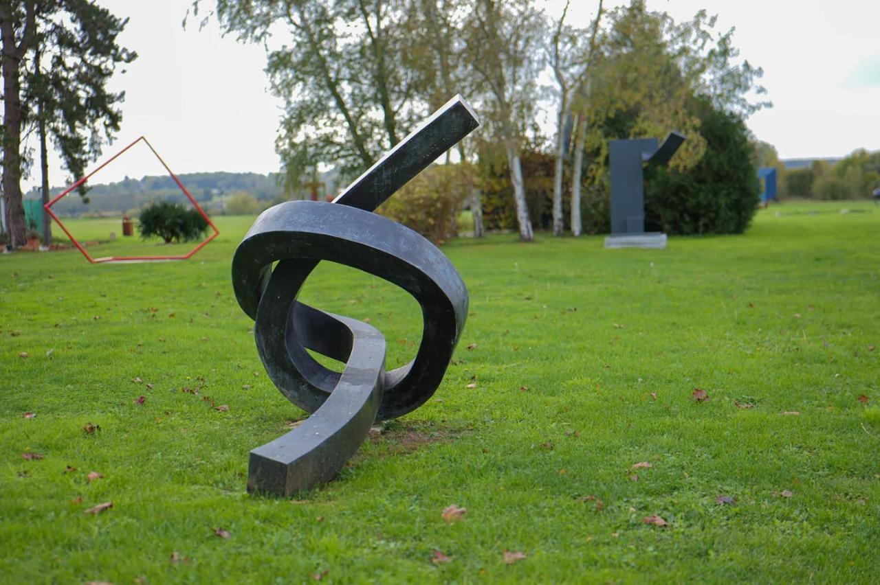 Gite Dans Parc De Sculptures - Gite "Pondichery" Port-Mort エクステリア 写真