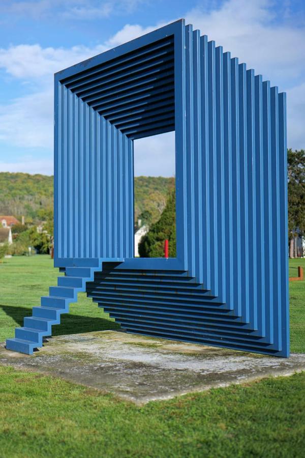 Gite Dans Parc De Sculptures - Gite "Pondichery" Port-Mort エクステリア 写真