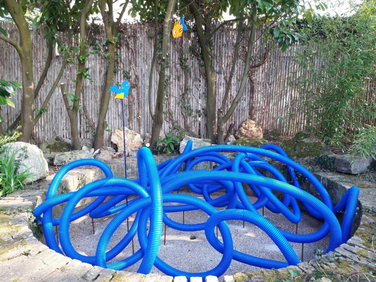 Gite Dans Parc De Sculptures - Gite "Pondichery" Port-Mort エクステリア 写真